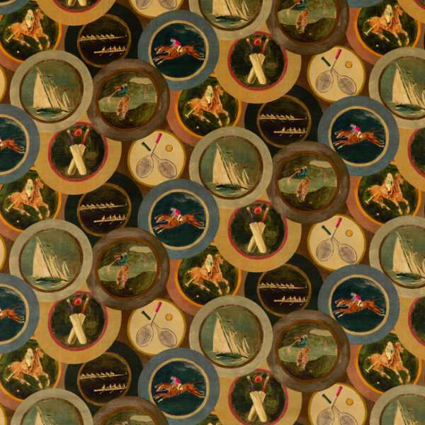 Mulberry SPORTING LIFE VELVET - WOODSMOKE upholstery fabric swatch for sample-first furniture planning