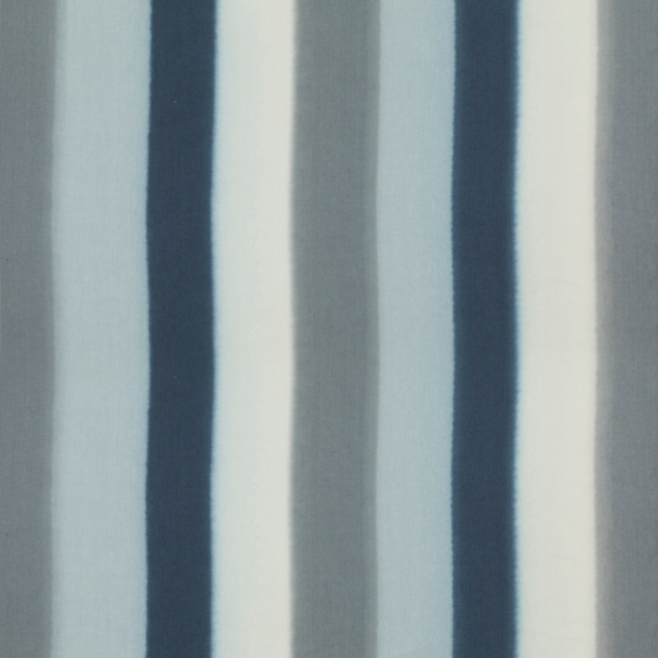 THREADS MORO ADLER - INDIGO upholstery fabric swatch for sample-first furniture planning