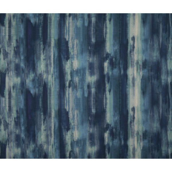 THREADS MORO FALLINGWATER - TEAL upholstery fabric swatch for sample-first furniture planning
