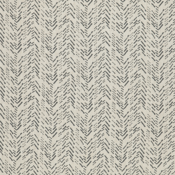 THREADS MORO IZORA - CHARCOAL upholstery fabric swatch for sample-first furniture planning
