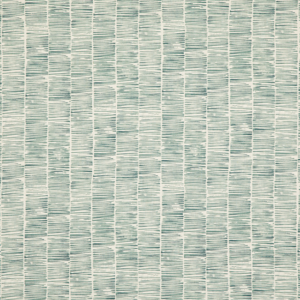 Threads Nala Prints Etching - Teal upholstery fabric swatch
