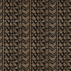 Threads Butabu - Charcoal upholstery fabric swatch