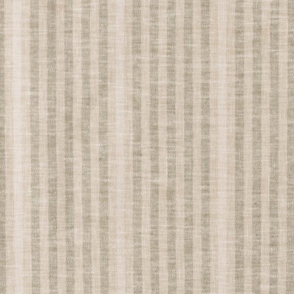 United Fabrics Field Stripe 14 Dune Grass upholstery fabric swatch for sample-first furniture planning