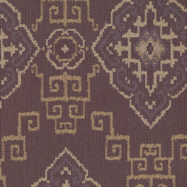 United Fabrics Caprone 55 Plum upholstery fabric swatch for sample-first furniture planning