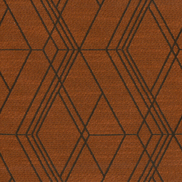 United Fabrics Shortcut 46 Fire Agate upholstery fabric swatch for sample-first furniture planning