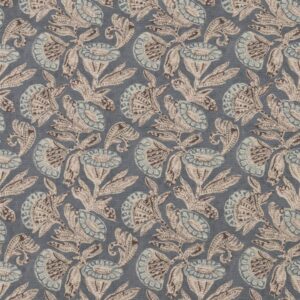 Beatrix 13 Dusty Cornflower upholstery fabric swatch