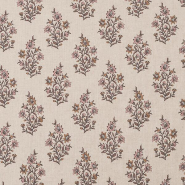 United Fabrics Clara 49 Petunia upholstery fabric swatch for sample-first furniture planning