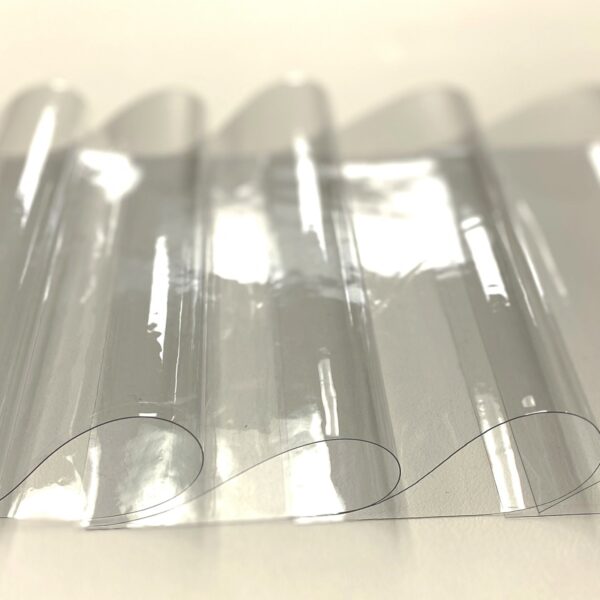 United Fabrics Clear Vinyl 012 GA upholstery fabric swatch for sample-first furniture planning