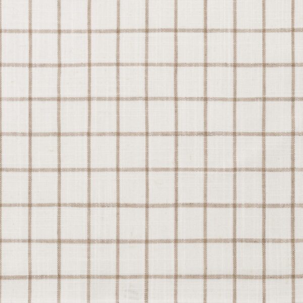 United Fabrics Cottage Check 09 Cottontail upholstery fabric swatch for sample-first furniture planning