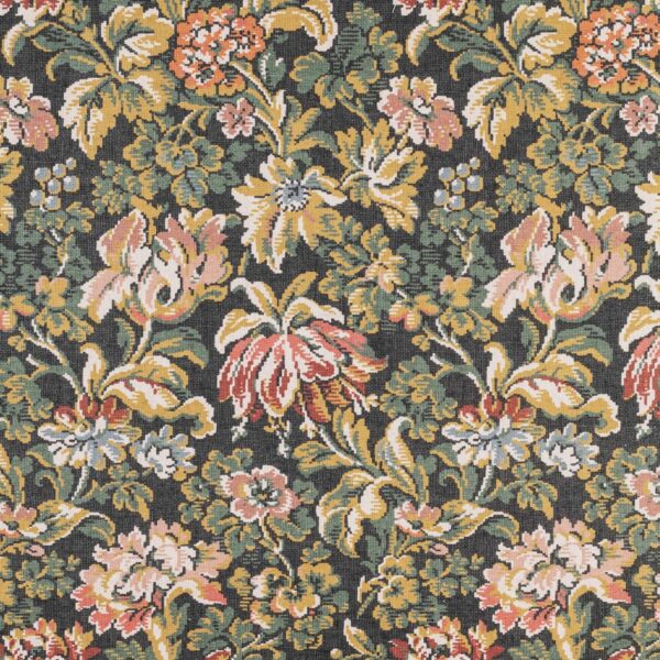 United Fabrics Flora 37 Moonflower upholstery fabric swatch for sample-first furniture planning