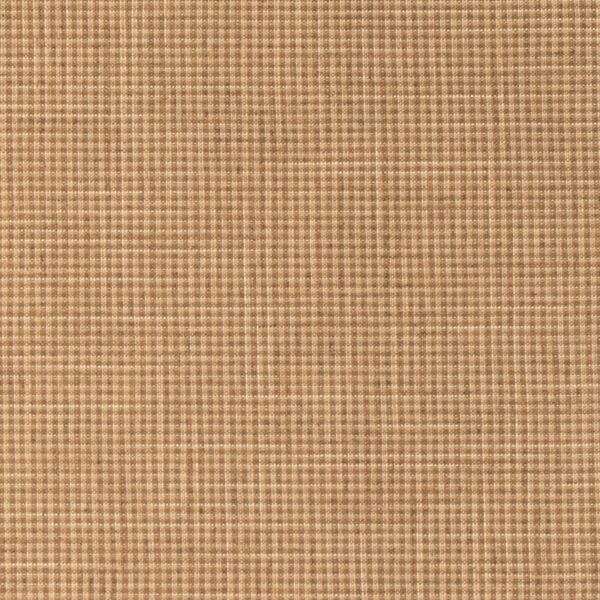 United Fabrics Gingham 64 Sourdough upholstery fabric swatch for sample-first furniture planning