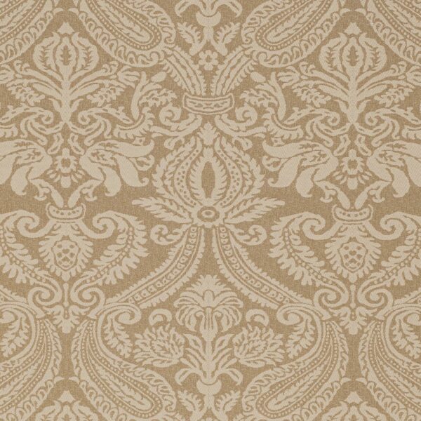 United Fabrics June 50 Mushroom Toast upholstery fabric swatch for sample-first furniture planning