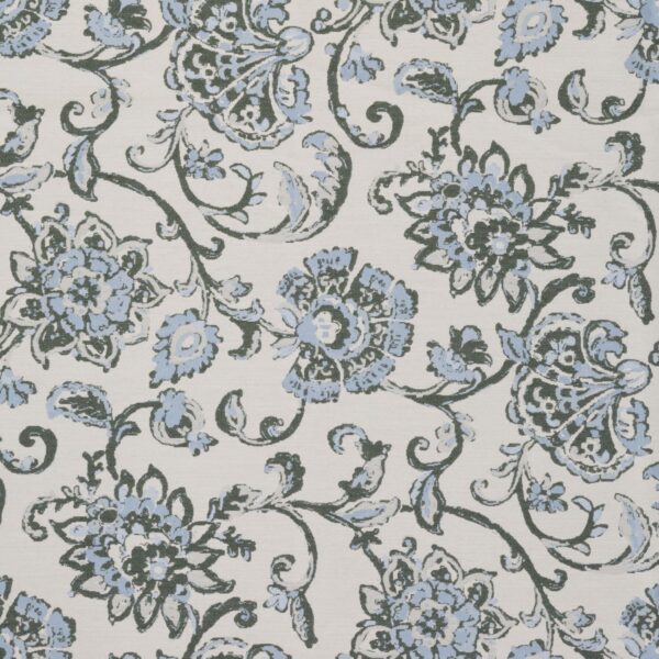 United Fabrics Martha 52 Periwinkle upholstery fabric swatch for sample-first furniture planning