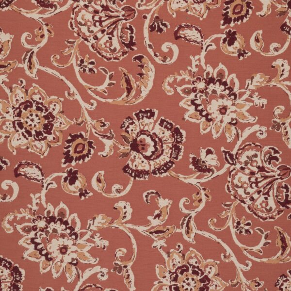 United Fabrics Martha 61 Rose Vine upholstery fabric swatch for sample-first furniture planning