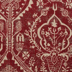 Miramar 23 Chili Pepper upholstery fabric swatch