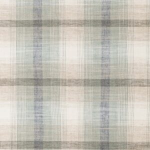 Prairie Plaid 42 Meadow upholstery fabric swatch