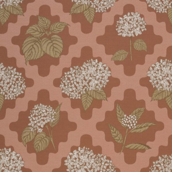 United Fabrics Trellis 58 Primrose upholstery fabric swatch for sample-first furniture planning