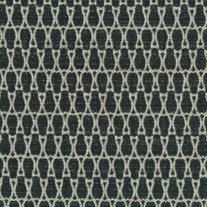 Ziggy 58 Raven upholstery fabric swatch