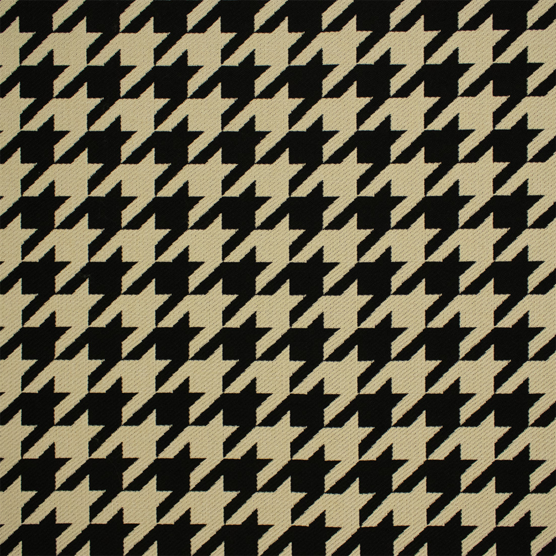 Greenhouse Fabrics F6185 Ebony/Ivory white upholstery fabric swatch