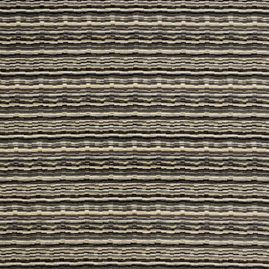 Greenhouse Fabrics F6220 Tile black upholstery fabric swatch
