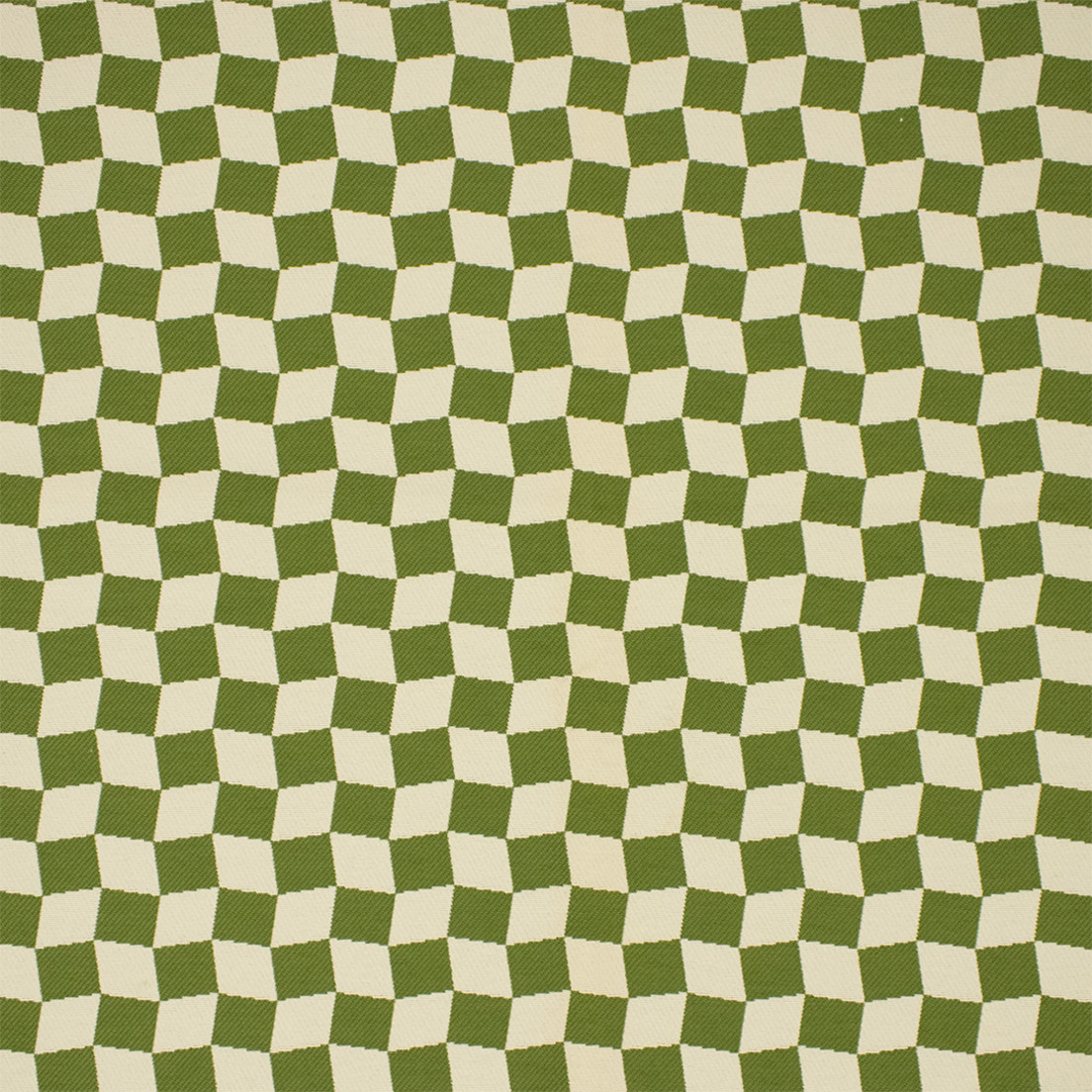 Greenhouse Fabrics F6233 Grass white outdoor fabric swatch