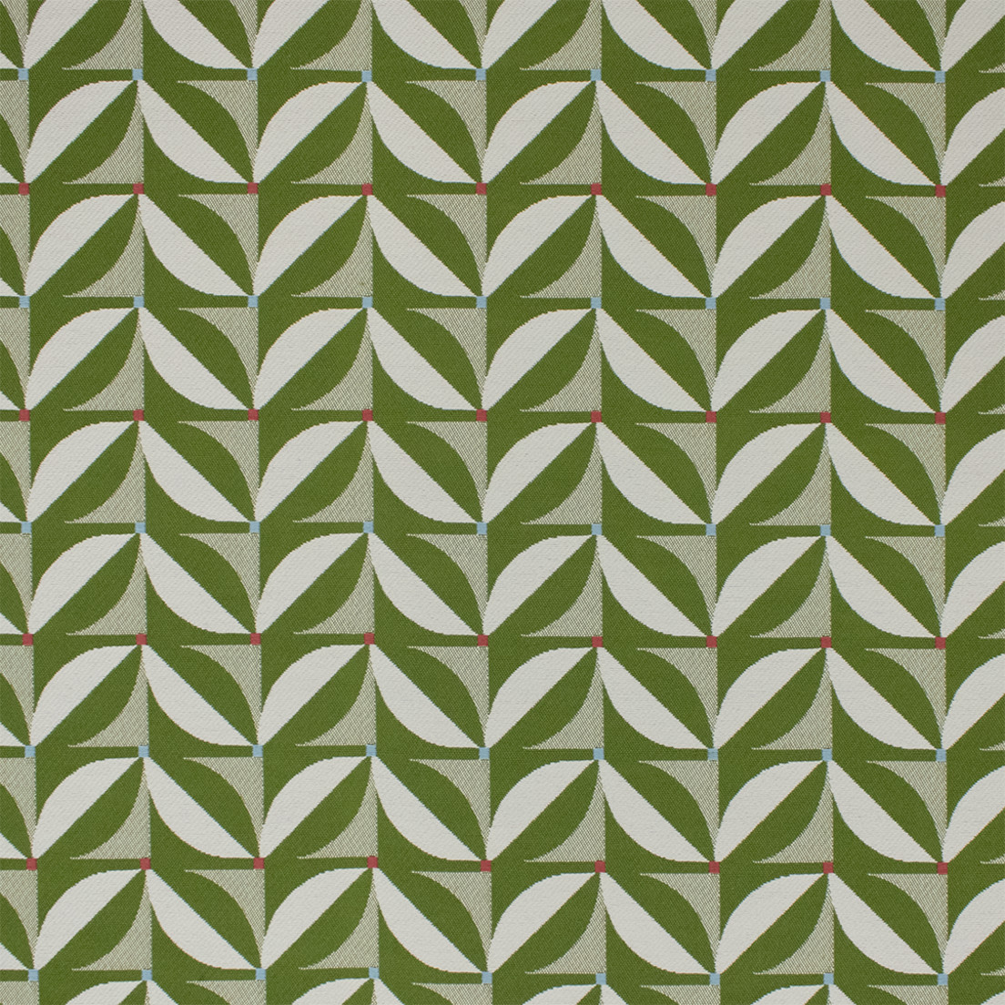 Greenhouse Fabrics F6239 Fern white outdoor fabric swatch
