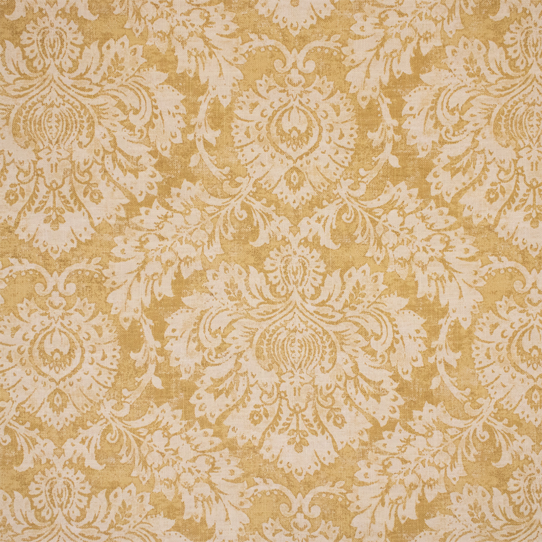Greenhouse Fabrics F6292 Daffodil yellow upholstery fabric swatch