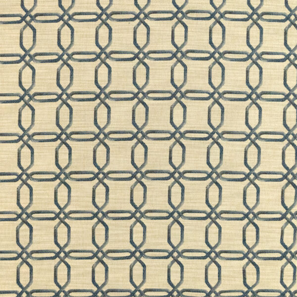 Greenhouse Fabrics F6492 Blue Jay upholstery fabric swatch for sample-first furniture planning