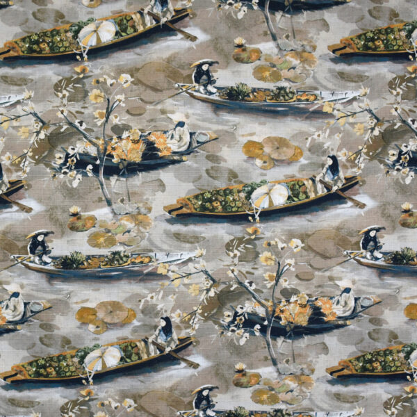Greenhouse Fabrics S3582 Dusk upholstery fabric swatch for sample-first furniture planning