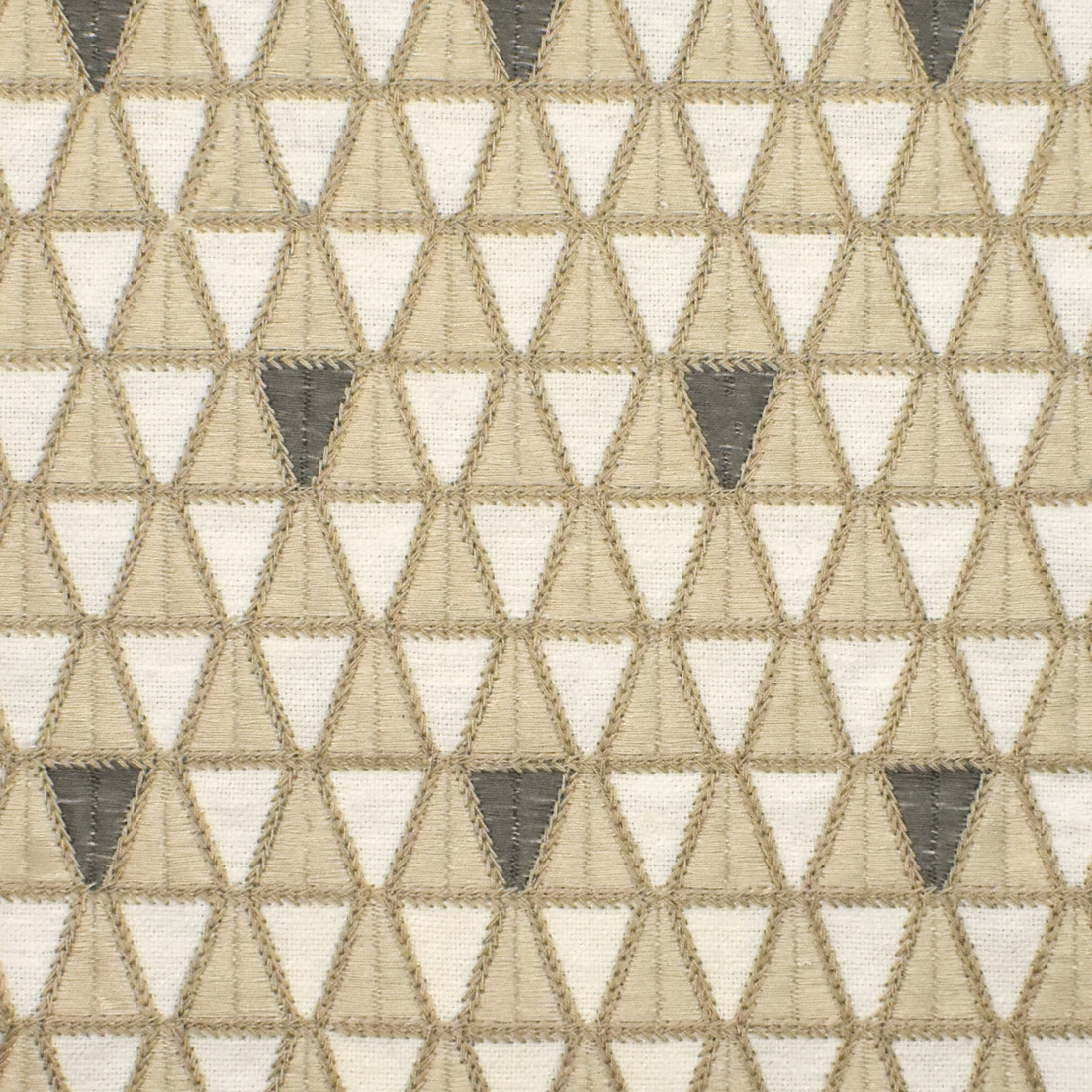 Greenhouse Fabrics S3895 Sandstone neutral window fabric swatch