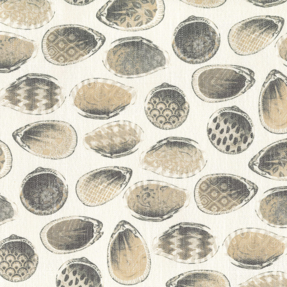 Greenhouse Fabrics S4121 Linen neutral upholstery fabric swatch