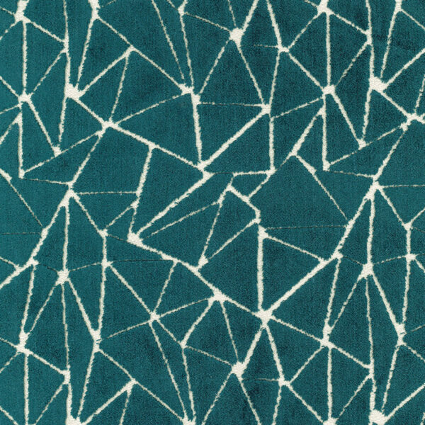 Greenhouse Fabrics S4143 Teal upholstery fabric swatch for sample-first furniture planning
