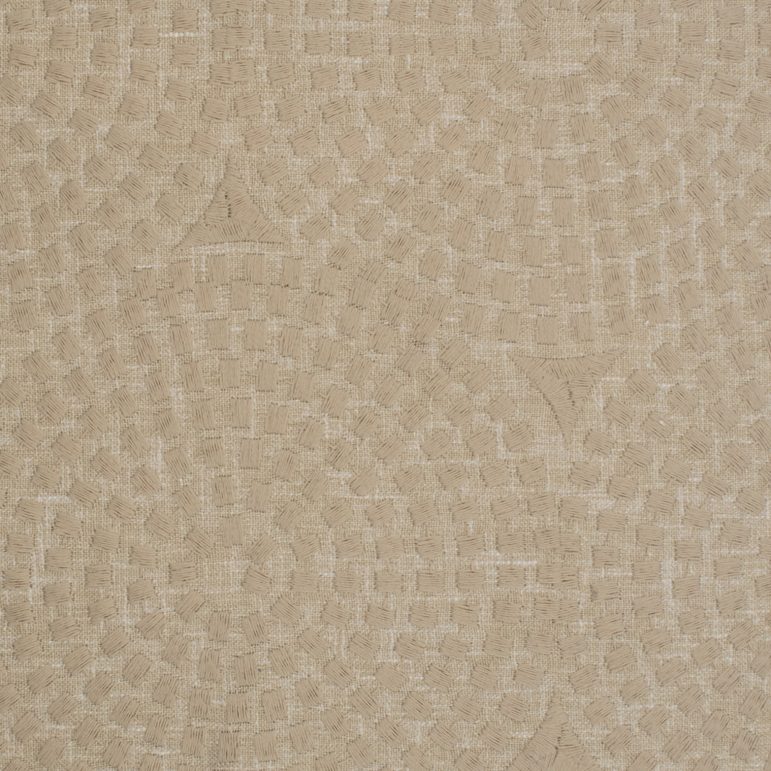 Greenhouse Fabrics S5285 Flax neutral upholstery fabric swatch