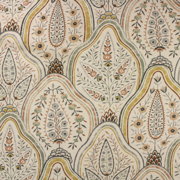 Greenhouse Fabrics S6733 Folklore upholstery fabric swatch for sample-first furniture planning