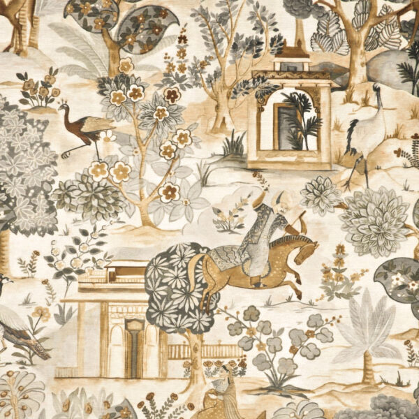 Greenhouse Fabrics S6739 Linen upholstery fabric swatch for sample-first furniture planning