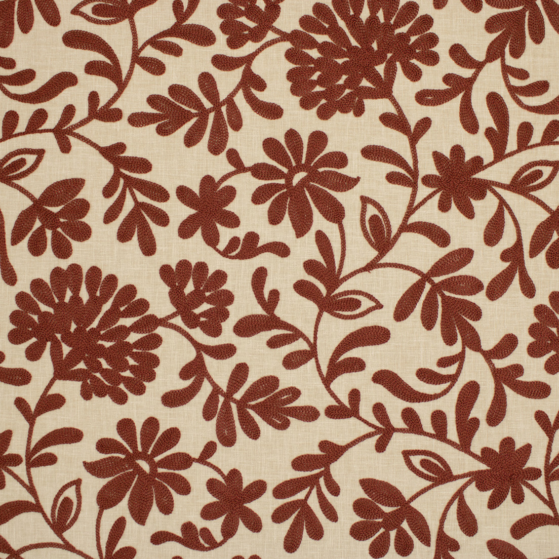 Greenhouse Fabrics S6950 Spice red multipurpose fabric swatch