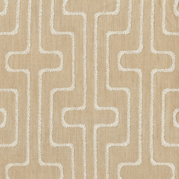 Greenhouse Fabrics S7015 Linen upholstery fabric swatch for sample-first furniture planning