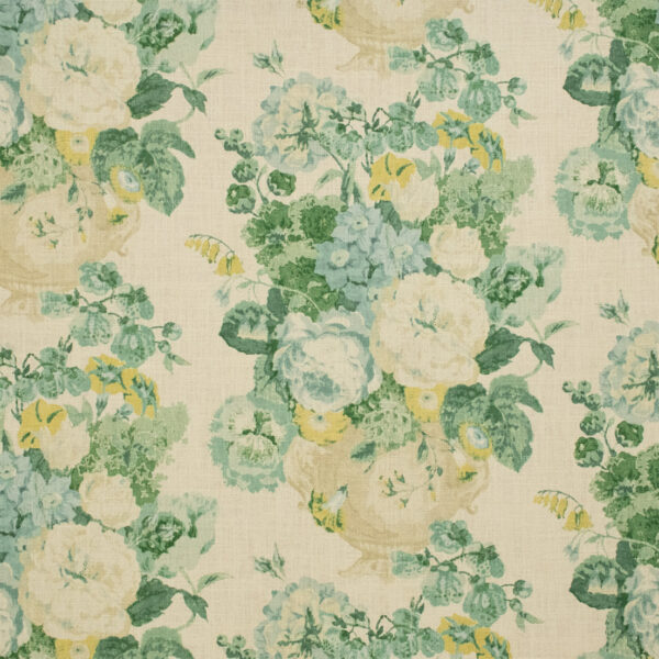 Greenhouse Fabrics S7152 Jade upholstery fabric swatch for sample-first furniture planning