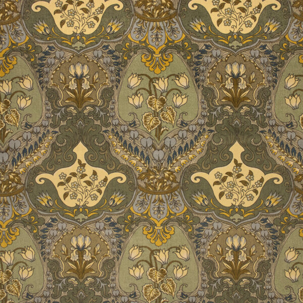 Greenhouse Fabrics S7168 Verde upholstery fabric swatch for sample-first furniture planning