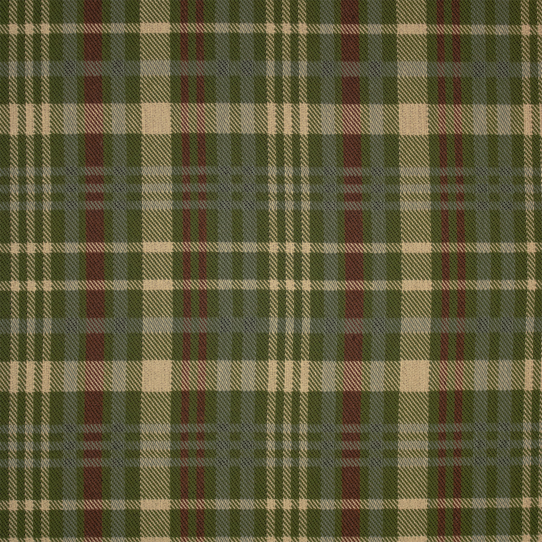Greenhouse Fabrics S7169 Ivy green upholstery fabric swatch