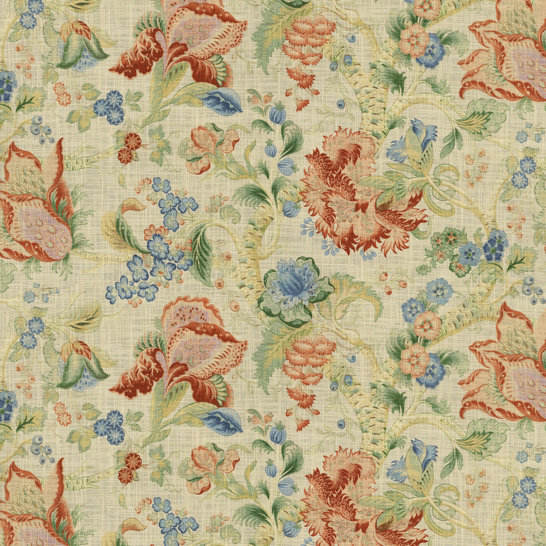 Greenhouse Fabrics S7190 Salmon pink multipurpose fabric swatch