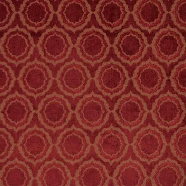 Greenhouse Fabrics S7207 Cranberry upholstery fabric swatch for sample-first furniture planning