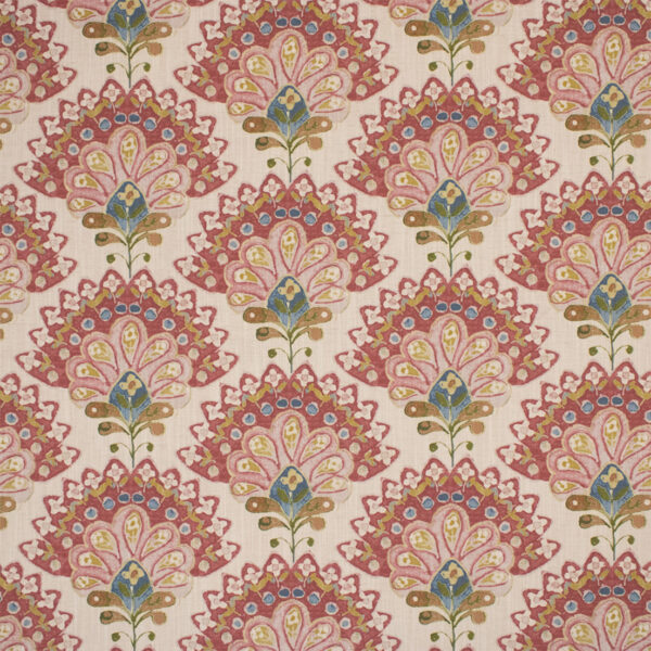 Greenhouse Fabrics S7263 Poppy upholstery fabric swatch for sample-first furniture planning
