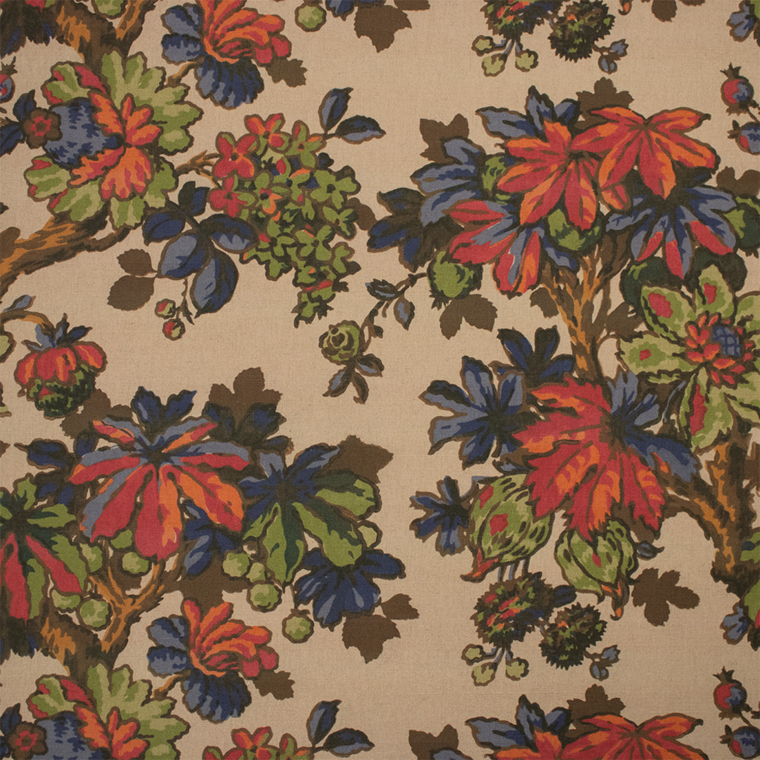 Greenhouse Fabrics S7270 Document orange multipurpose fabric swatch