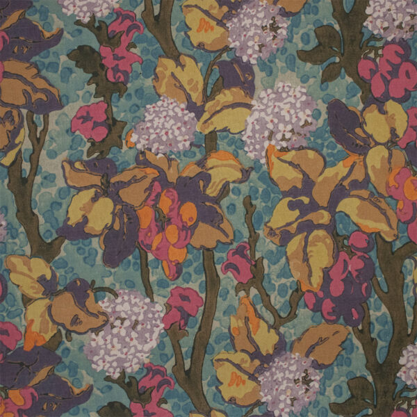 Greenhouse Fabrics S7277 Cyan upholstery fabric swatch for sample-first furniture planning