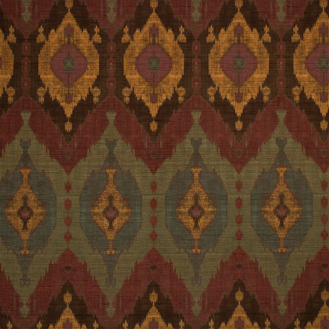 Greenhouse Fabrics S7285 Eclectic teal upholstery fabric swatch