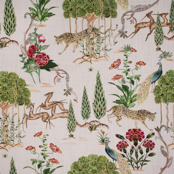 Greenhouse Fabrics S7300 Cream upholstery fabric swatch for sample-first furniture planning
