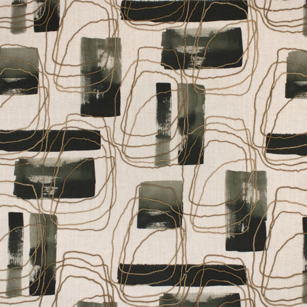 Greenhouse Fabrics S7309 Ink upholstery fabric swatch for sample-first furniture planning