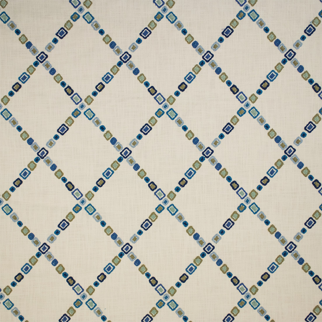Greenhouse Fabrics S7316 Aegean white multipurpose fabric swatch