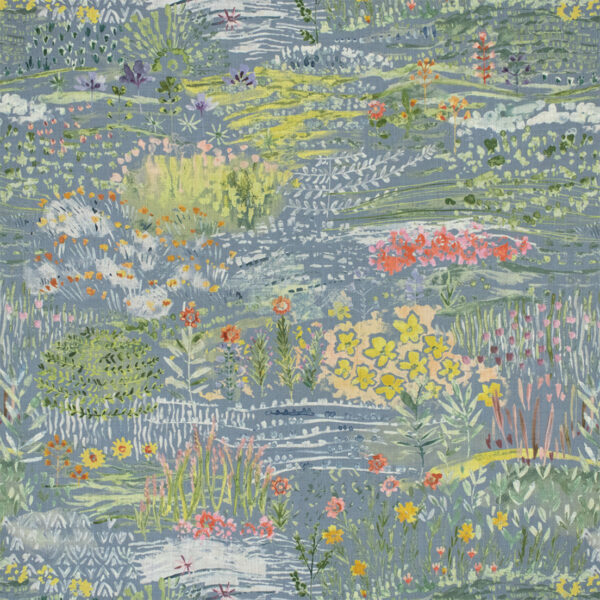 Greenhouse Fabrics S7322 Slate upholstery fabric swatch for sample-first furniture planning